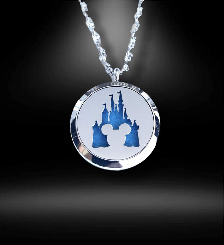 Mickey Mouse Aromatherapy Essential Oils Necklace
