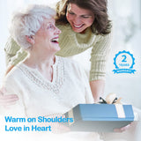 Weighted Neck Heating Pad Electric for Neck Shoulder Pain Relief, 6 Heat Settings 4 Auto-Off with Countdown,