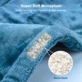 Weighted Neck Heating Pad Electric for Neck Shoulder Pain Relief, 6 Heat Settings 4 Auto-Off with Countdown,