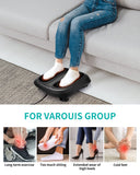 Electric Kneading Foot Massager w/ Heat Shiatsu | Black