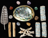 Smudge Kit w/ Sage Bundles & Chakra Stones