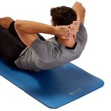 Yoga Mat w/ Easy-Cinch Carrier Strap
