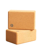 Portable Cork Yoga Block | 2-Pack