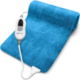 Extra Large Electric Heating Pad | Aqua Blue