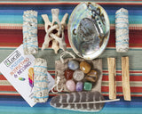 Smudge Kit w/ Sage Bundles & Chakra Stones